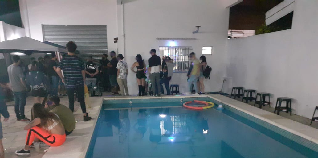  EL MUNICIPIO DE QUILMES DESACTIVÓ FIESTAS CLANDESTINAS