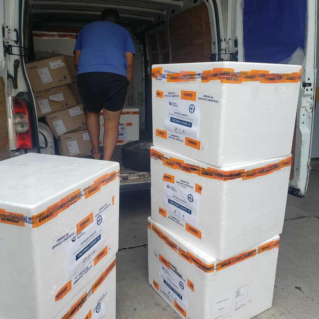 EL MUNICIPIO DE QUILMES RECIBIÓ 6.800 VACUNAS CONTRA EL COVID-19