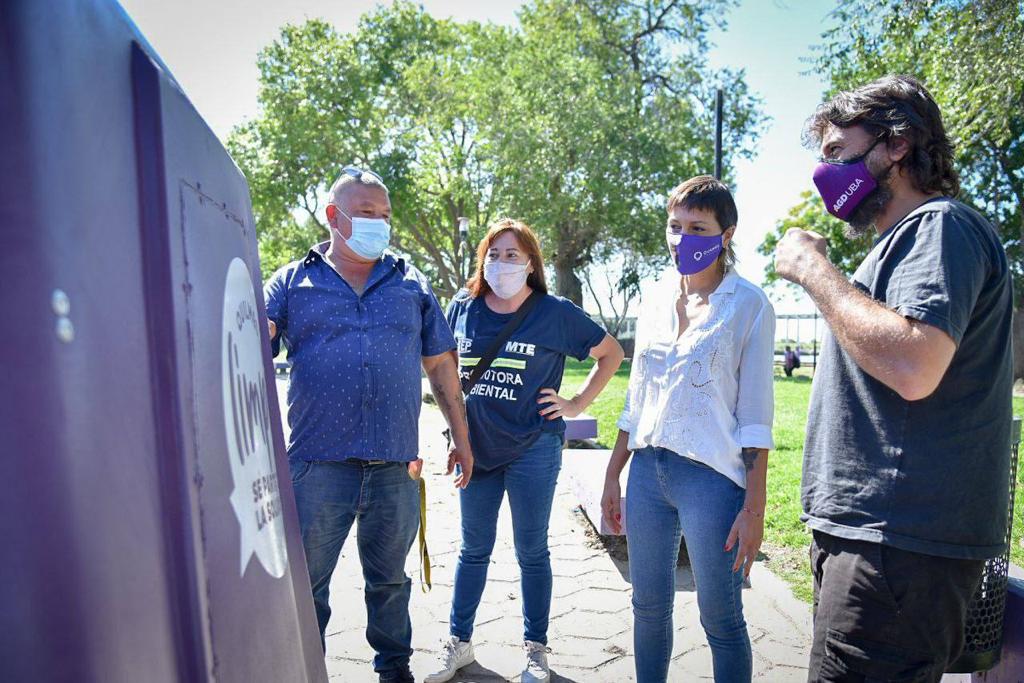MAYRA PRESENTÓ EL PROGRAMA “QUILMES RECICLA”