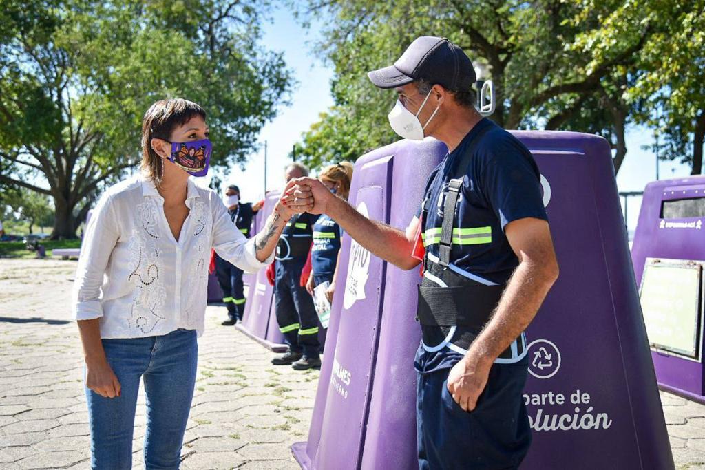 MAYRA PRESENTÓ EL PROGRAMA “QUILMES RECICLA”