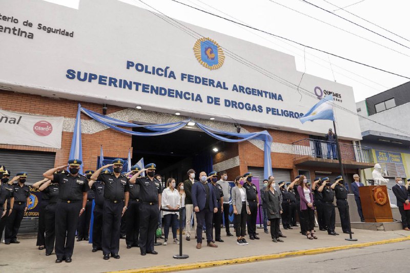 INAUGURARON LA 1ª SEDE LOCAL DE LA SUPERINTENDENCIA DE DROGAS PELIGROSAS