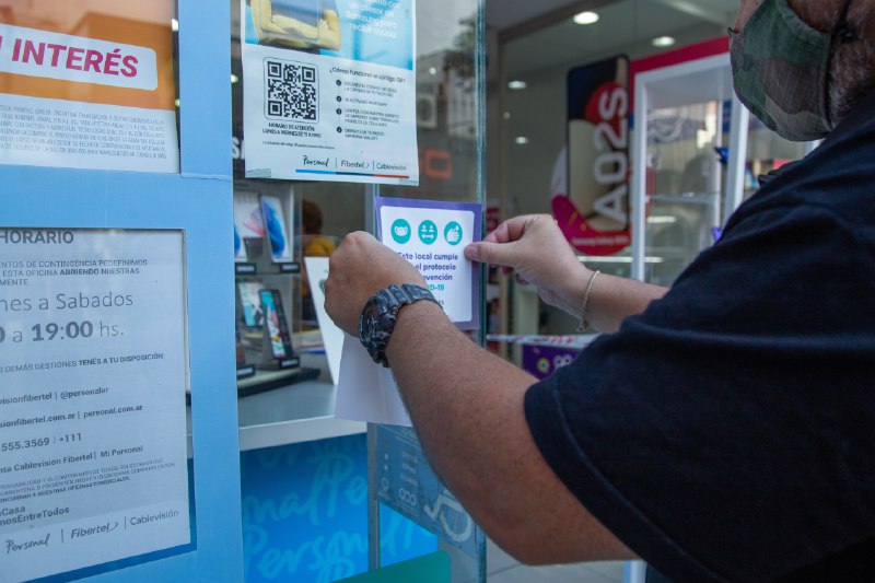 REFUERZAN LAS INSPECCIONES DE PROTOCOLOS DE COVID-19 EN COMERCIOS LOCALES