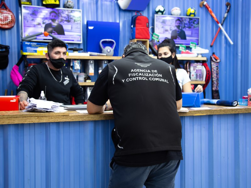 REFUERZAN LAS INSPECCIONES DE PROTOCOLOS DE COVID-19 EN COMERCIOS LOCALES