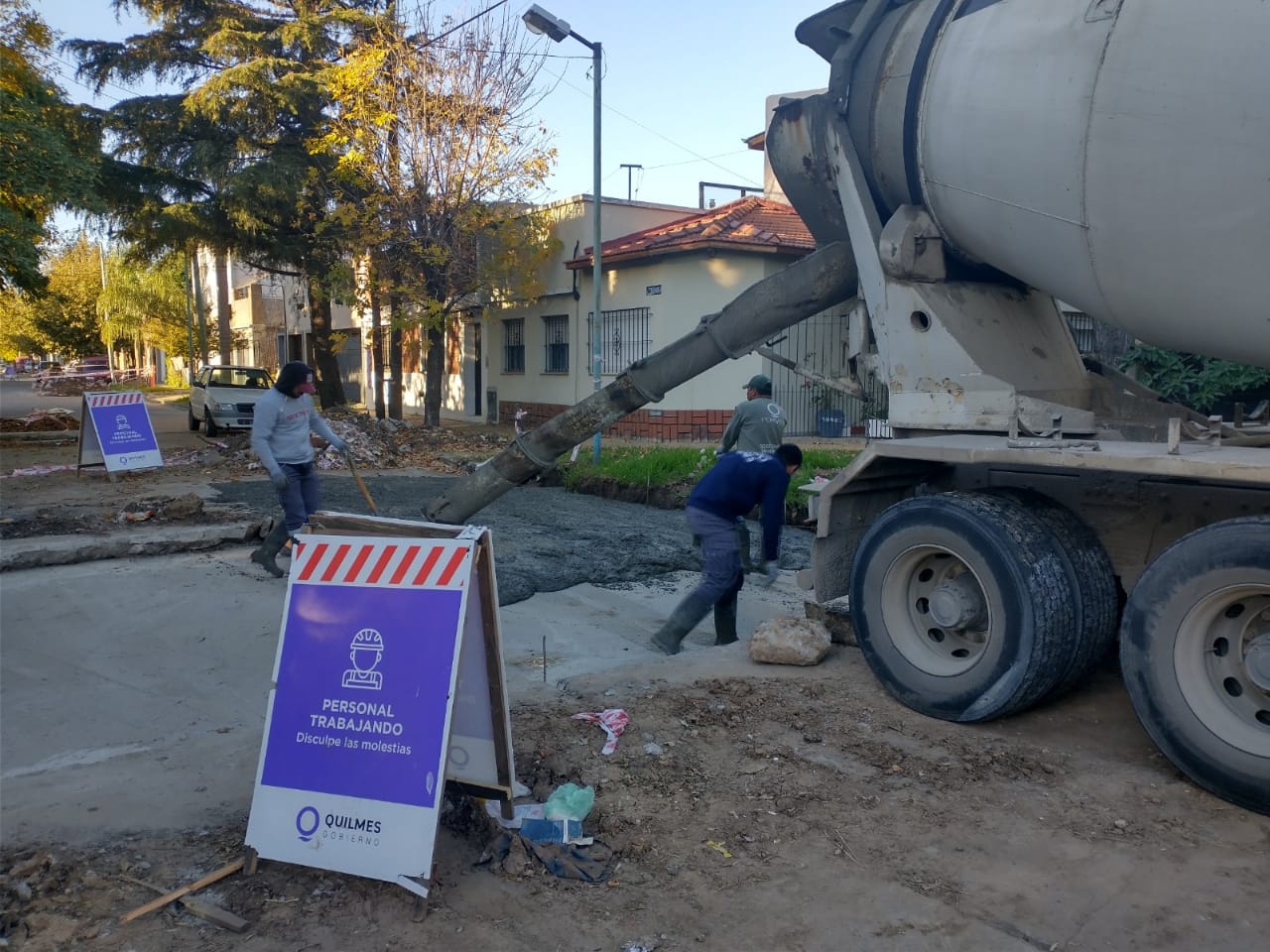 TRABAJOS DIARIOS DE HIGIENE URBANA, BACHEO Y SANEAMIENTO HÍDRICO