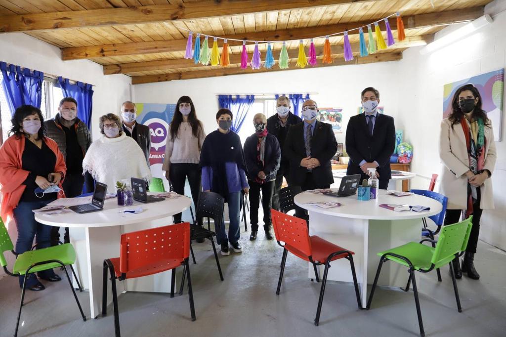 MAYRA MENDOZA Y NICOLÁS TROTTA PRESENTARON EL PROGRAMA ÁREA Q