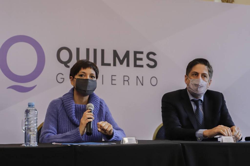 MAYRA MENDOZA Y NICOLÁS TROTTA PRESENTARON EL PROGRAMA ÁREA Q