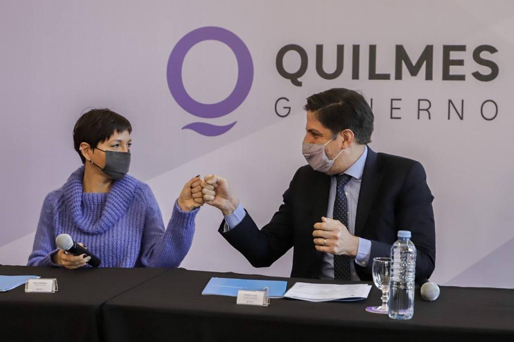 MAYRA MENDOZA Y NICOLÁS TROTTA PRESENTARON EL PROGRAMA ÁREA Q