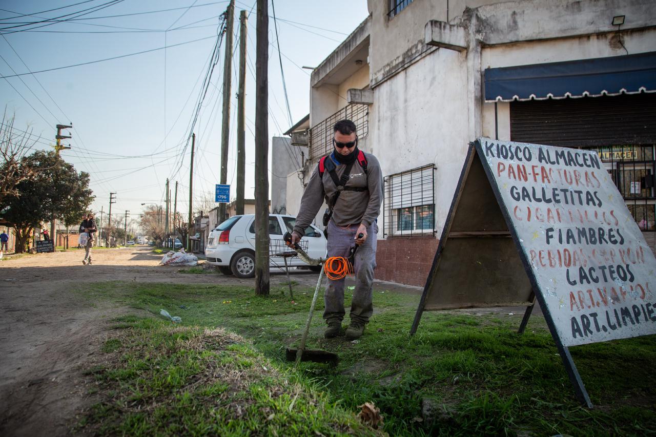 OPERATIVO DE LIMPIEZA EN EL BARRIO 17 DE AGOSTO DE SAN FRANCISCO SOLANO