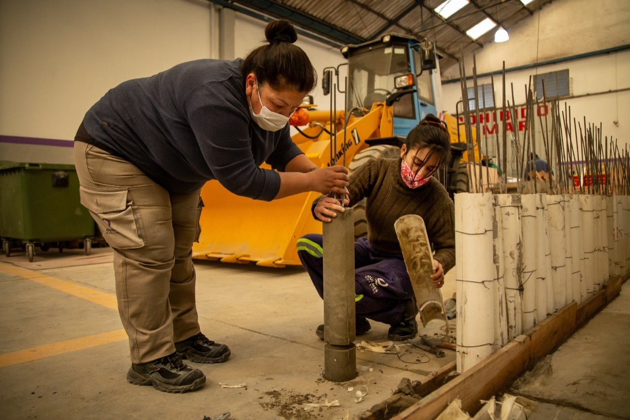 AVANZAN LAS OBRAS EN QUILMES CON EL PROGRAMA POTENCIAR TRABAJO