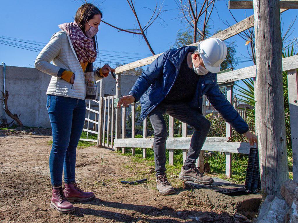 CONTINÚAN LOS TRABAJOS DE LA RED SECUNDARIA DE AGUA POTABLE EN LA RIBERA