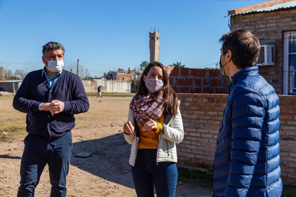 CONTINÚAN LOS TRABAJOS DE LA RED SECUNDARIA DE AGUA POTABLE EN LA RIBERA