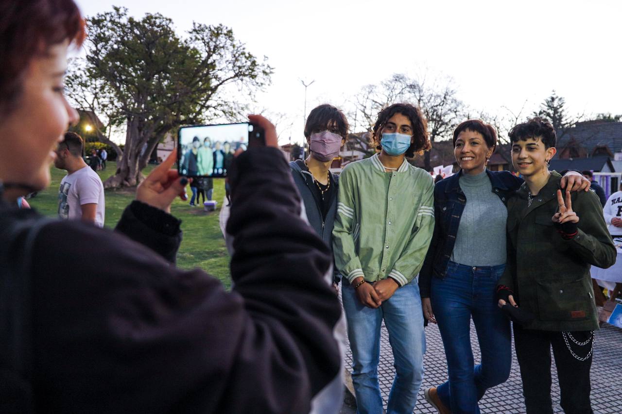  MAYRA COMPARTIÓ DISTINTOS ENCUENTROS CON JÓVENES QUILMEÑOS