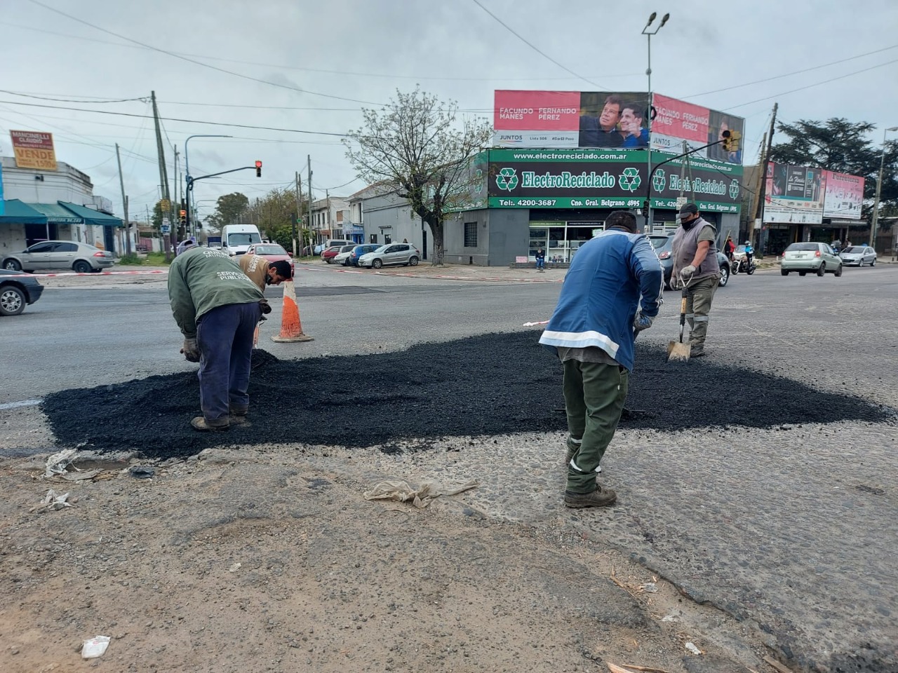  CONTINÚAN LOS TRABAJOS DIARIOS DE MANTENIMIENTO DEL ESPACIO PÚBLICO