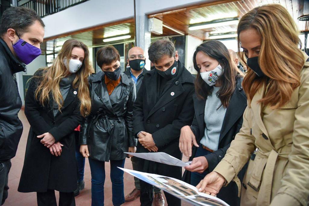 MAYRA JUNTO A AXEL KICILLOF: “SON OBRAS FUNDAMENTALES Y MUY NECESARIAS"