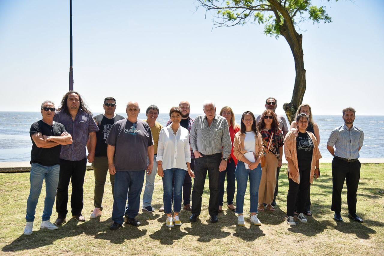 MAYRA SE REUNIÓ CON COMERCIANTES DE LA RIBERA DE QUILMES