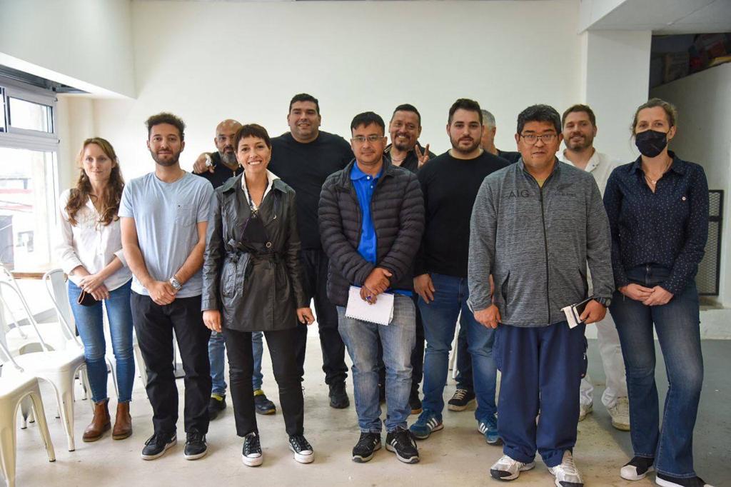 MAYRA DESTACÓ EL AVANCE DE NUEVOS PROYECTOS PARA EL DESARROLLO DE SOLANO