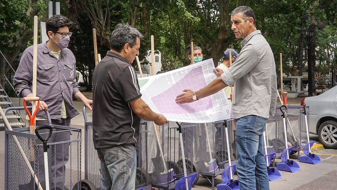 EL MUNICIPIO EXTENDIÓ LA ZONA CÉNTRICA DE BARRIDO