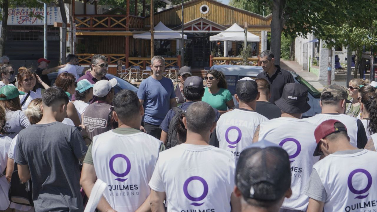 EXITOSA PRIMERA JORNADA DEL PROGRAMA PLAYAS LIMPIAS EN LA RIBERA DE QUILMES