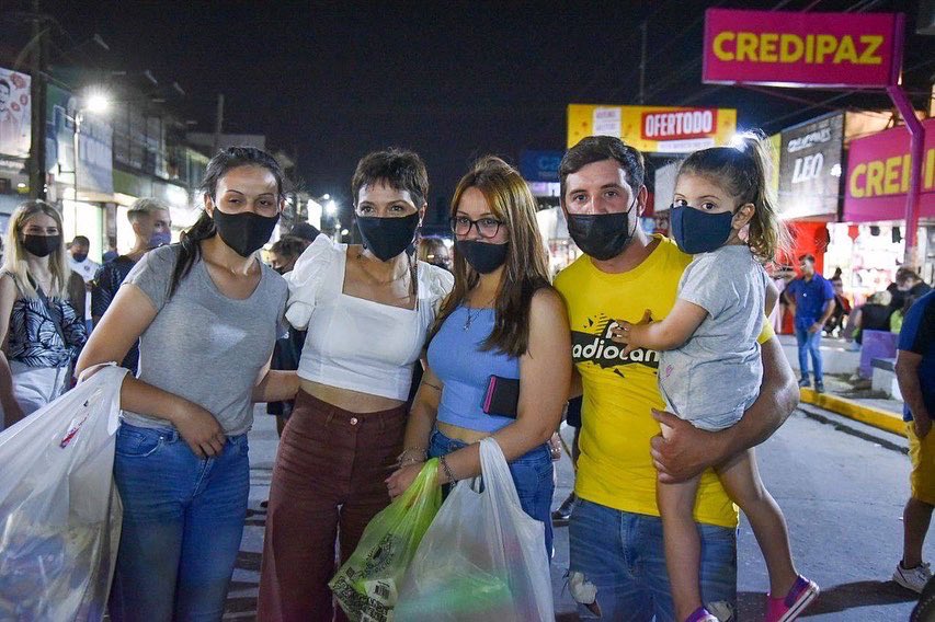 MAYRA EN LA NOCHE DE SOLANO: “¡QUE PASEN UNAS LINDAS FIESTAS EN FAMILIA!”