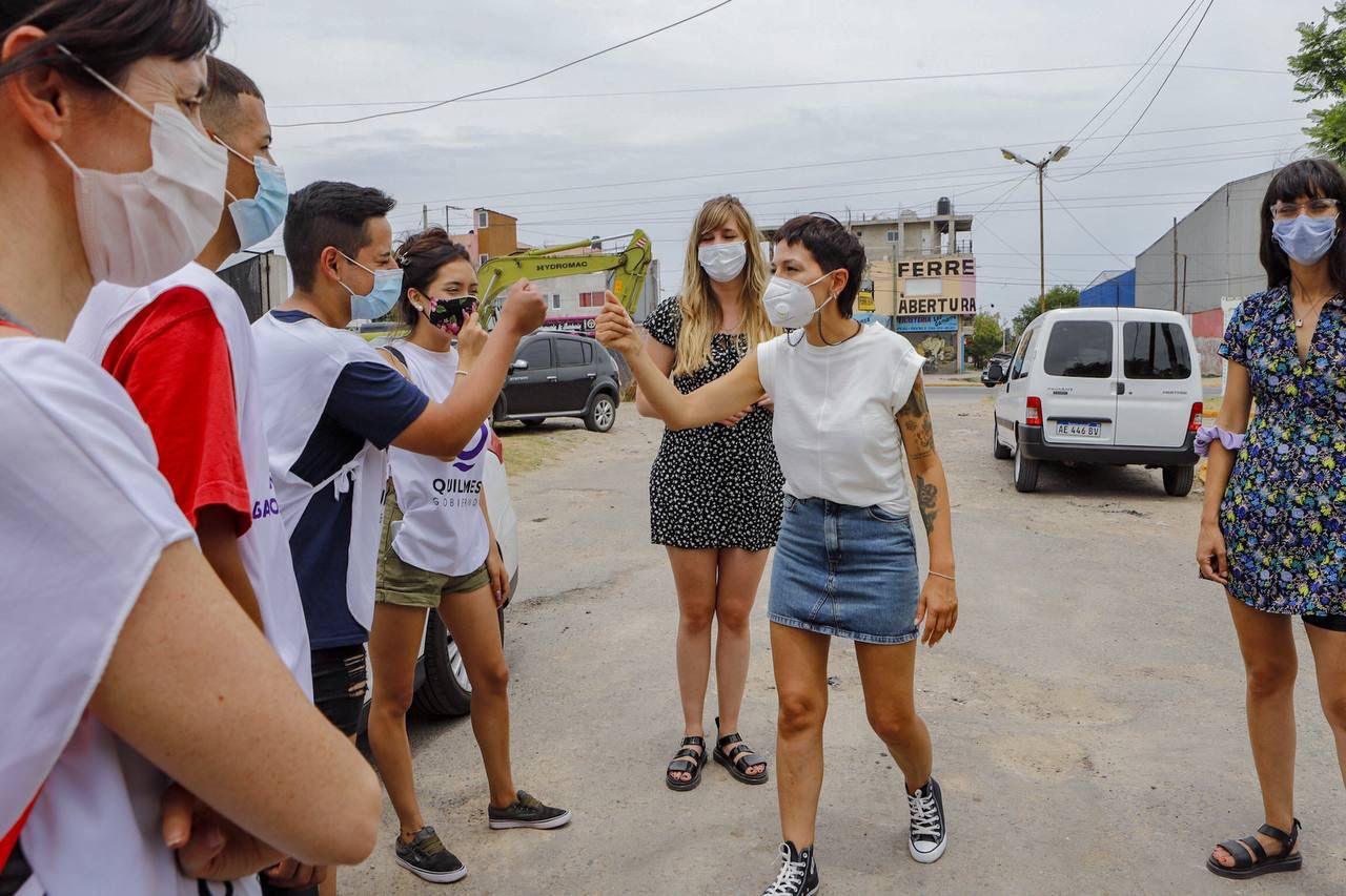 MAYRA RECORRIÓ UN OPERATIVO DE INSCRIPCIÓN AL PROGRAMA PROGRESAR