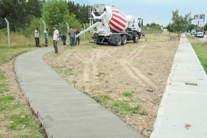 CONTINÚAN LOS TRABAJOS DE PUESTA EN VALOR EN EL BARRIO VILLA ALCIRA