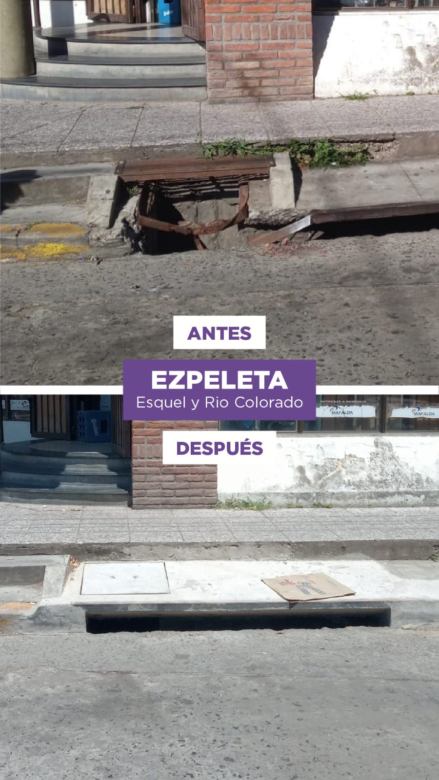 CONSTRUCCIÓN Y READECUACIÓN DE SUMIDEROS, CONDUCTOS Y CÁMARAS DE INSPECCIÓN