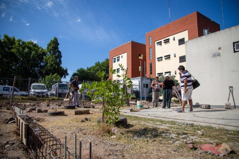 AVANZAN LOS TRABAJOS DE AMPLIACIÓN EN EL JARDÍN DE INFANTES Nº 925