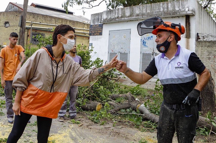 OPERATIVO DE PODA PREVENTIVA Y ASISTENCIA A BARRIOS AFECTADOS POR TORMENTAS
