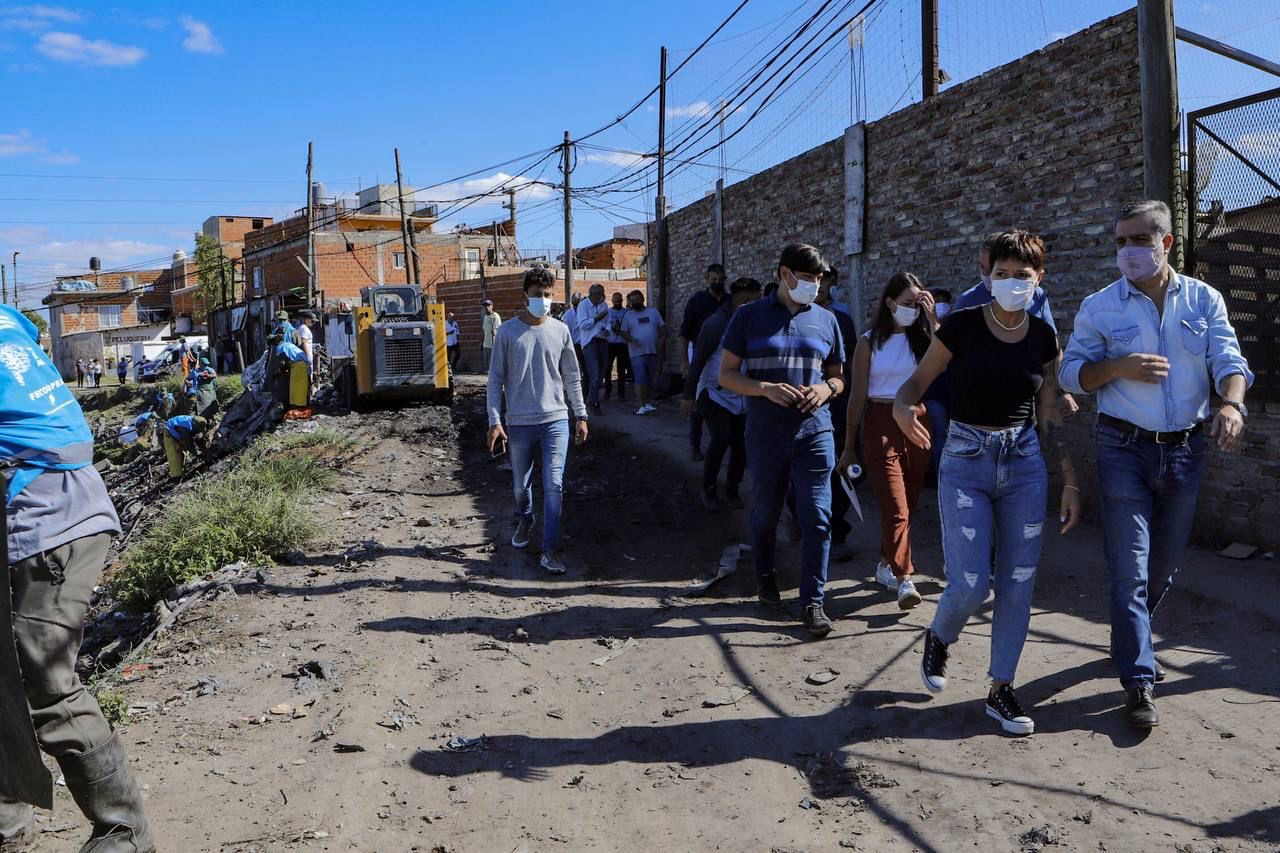 MAYRA DESTACÓ LA LIMPIEZA DEL ARROYO SAN FRANCISCO