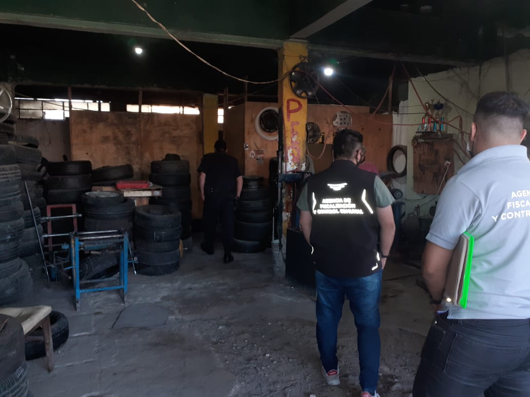 CONTROLES DE SEGURIDAD E HIGIENE EN GOMERÍAS DEL DISTRITO