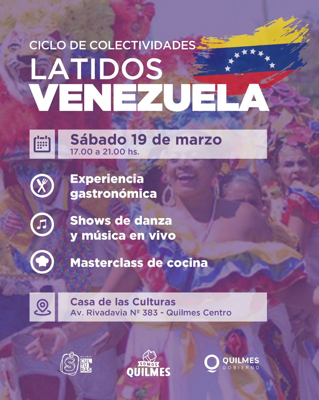 INICIA EL CICLO DE COLECTIVIDADES “LATIDOS” EN CASA DE LAS CULTURAS