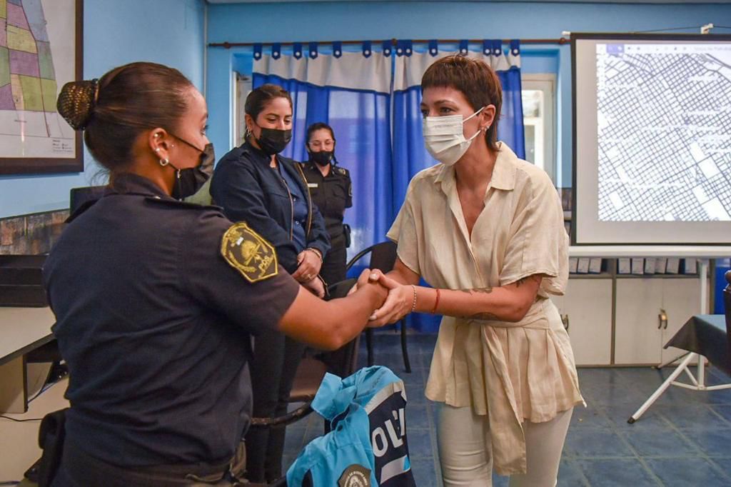 MAYRA SUPERVISÓ EL INICIO DE OPERATIVOS DE SATURACIÓN POLICIAL EN LA CIUDAD