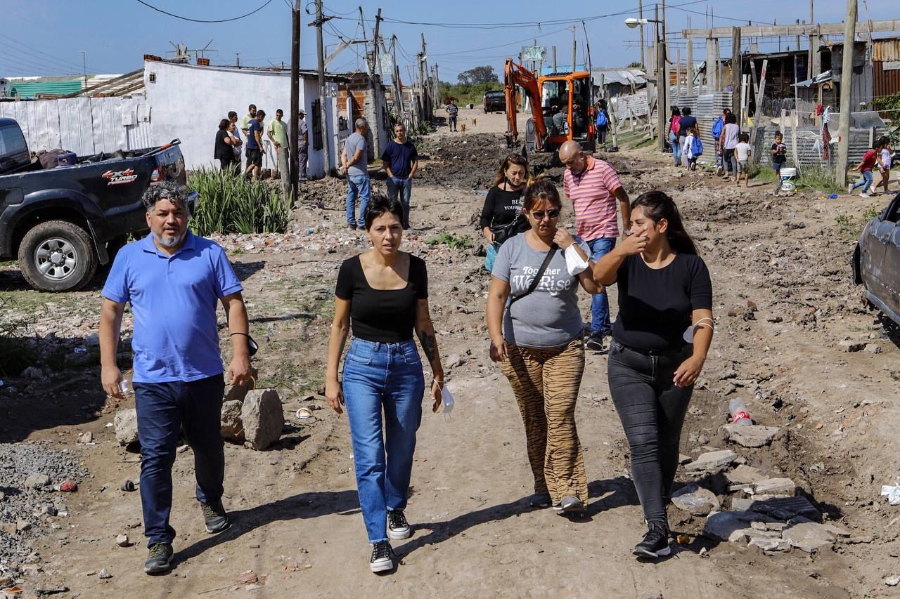 MAYRA DESTACÓ LA EJECUCIÓN DE OBRAS DE AGUA POTABLE