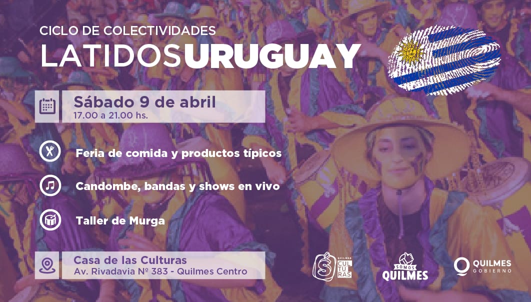  CICLO “LATIDOS” URUGUAY EN LA CASA DE LAS CULTURA