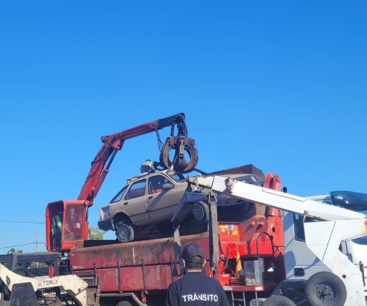 INICIÓ LA CUARTA ETAPA DE COMPACTACIÓN DE VEHÍCULOS SECUESTRADOS
