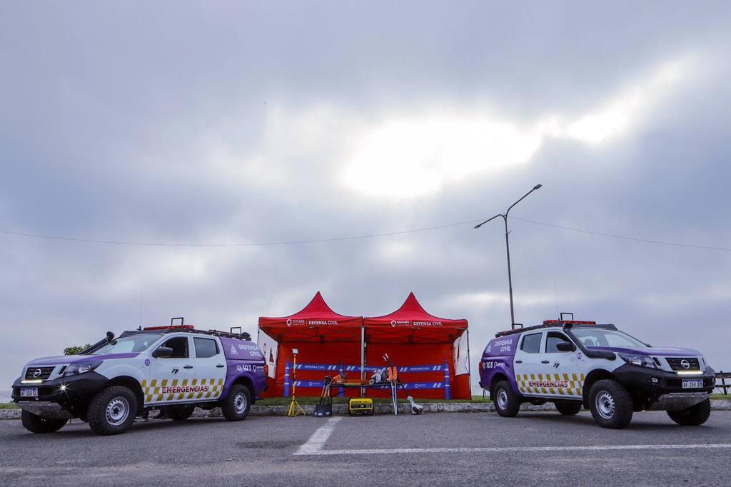 MAYRA FORTALECE EL ÁREA DE DEFENSA CIVIL CON CAMIONETAS CERO KILÓMETRO