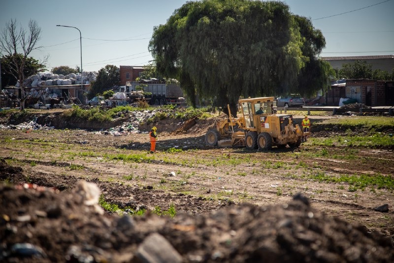 CONTINÚAN LAS OBRAS EN LA NUEVA TRAZA DEL ACCESO SUDESTE