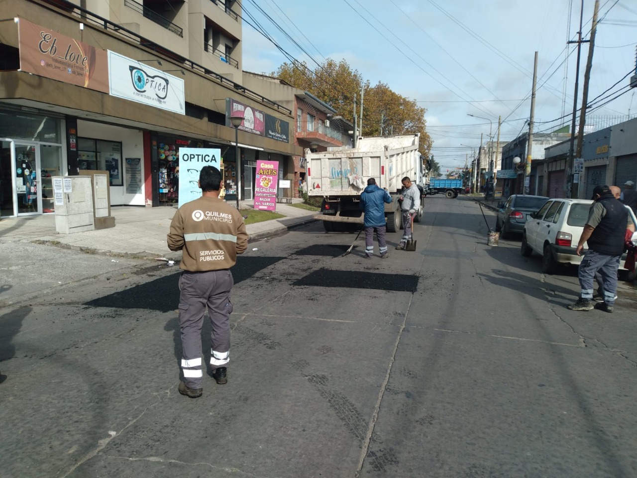 SIGUEN LOS TRABAJOS DIARIOS DE LIMPIEZA DE LA CIUDAD