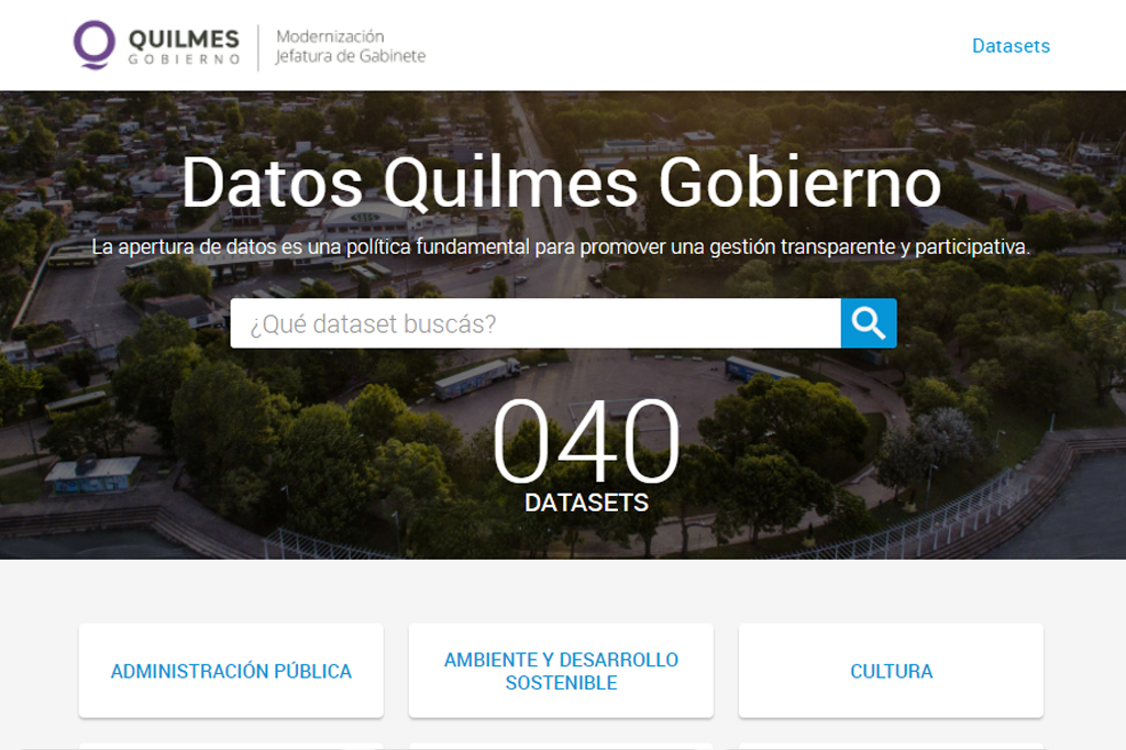 DESTACAN AL MUNICIPIO DE QUILMES POR TRES INICIATIVAS DE GOBIERNO ABIERTO