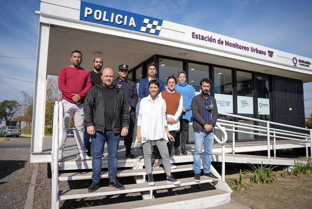 SEGURIDAD: MAYRA INAUGURÓ UNA DE LAS DOS ESTACIONES DE MONITOREO URBANO