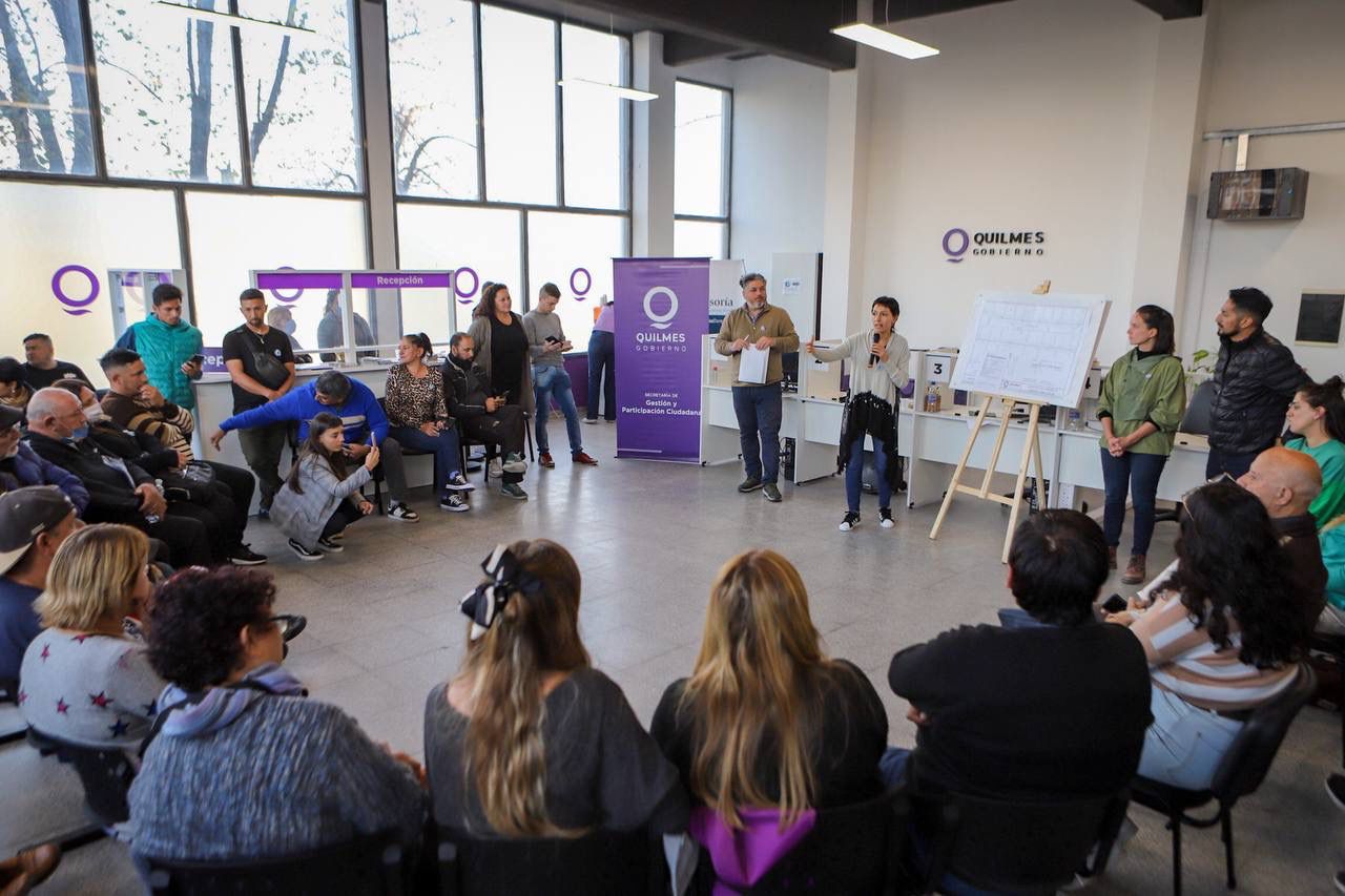 “NO VAMOS A PARAR DE TRABAJAR PORQUE VINIMOS A TRANSFORMAR ESTE DISTRITO"
