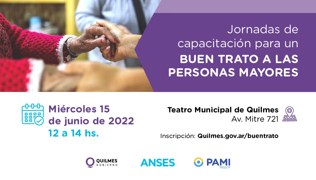 JORNADA DE CAPACITACIÓN PARA “UN BUEN TRATO A LAS PERSONAS MAYORES”