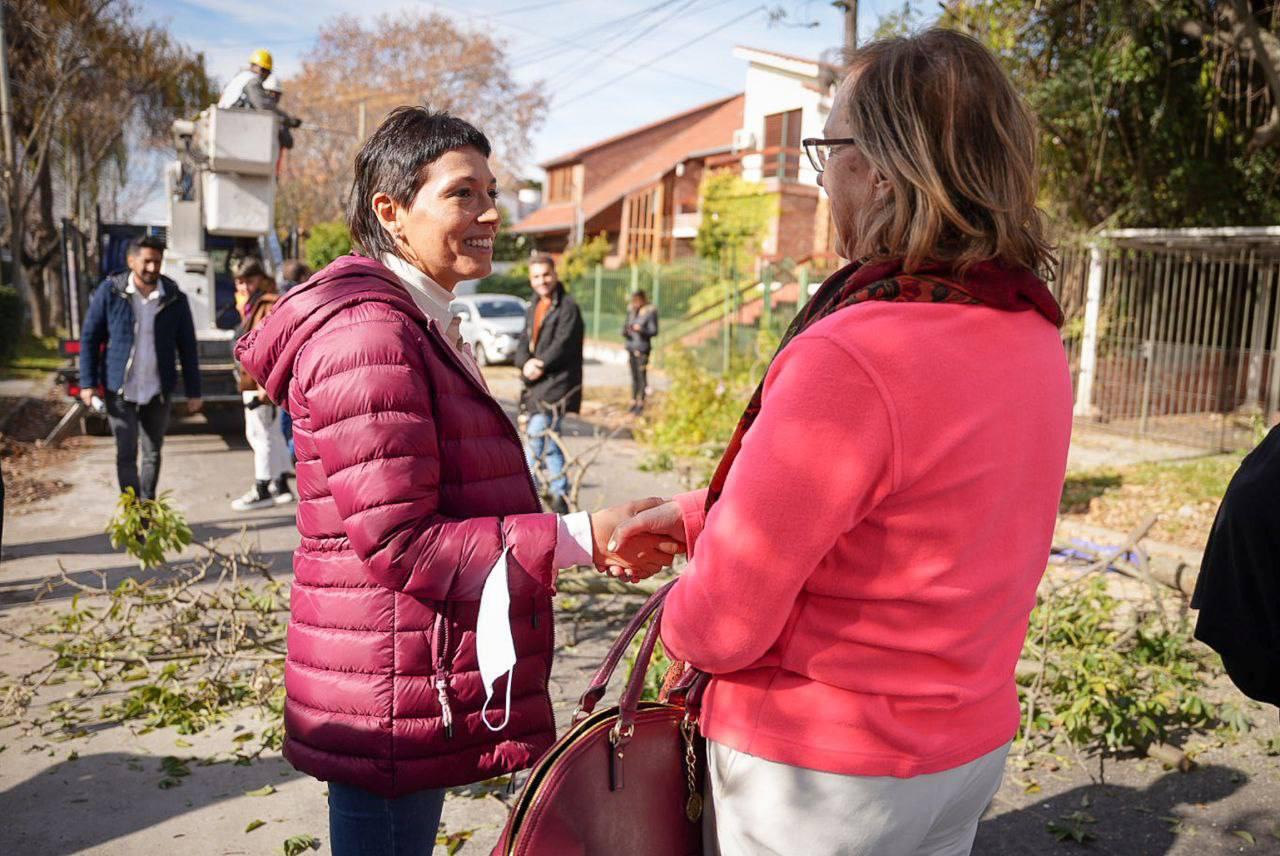 MAYRA EN RECORRIDA POR LA LOCALIDAD DE  DON BOSCO