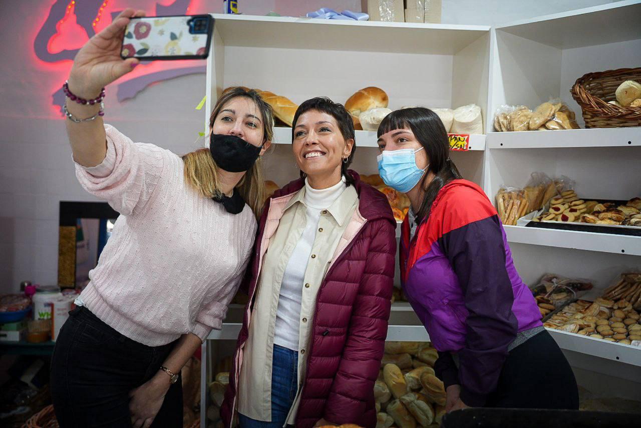 MAYRA EN RECORRIDA POR LA LOCALIDAD DE  DON BOSCO