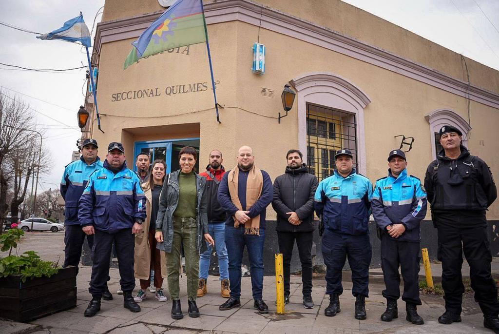 MAYRA SUPERVISÓ UN MEGAOPERATIVO DE SATURACIÓN POLICIAL