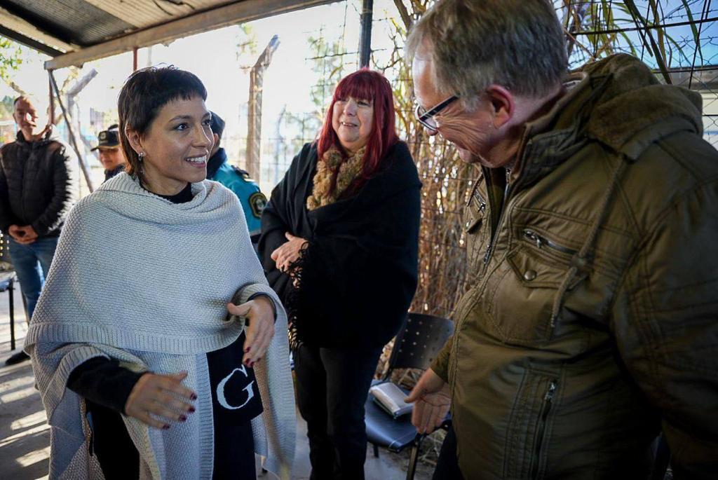MAYRA INAUGURÓ LA NUEVA BASE OPERATIVA DE LA DIVISIÓN MOTORIZADA