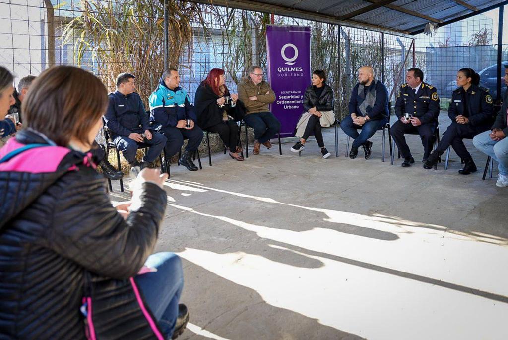 MAYRA INAUGURÓ LA NUEVA BASE OPERATIVA DE LA DIVISIÓN MOTORIZADA