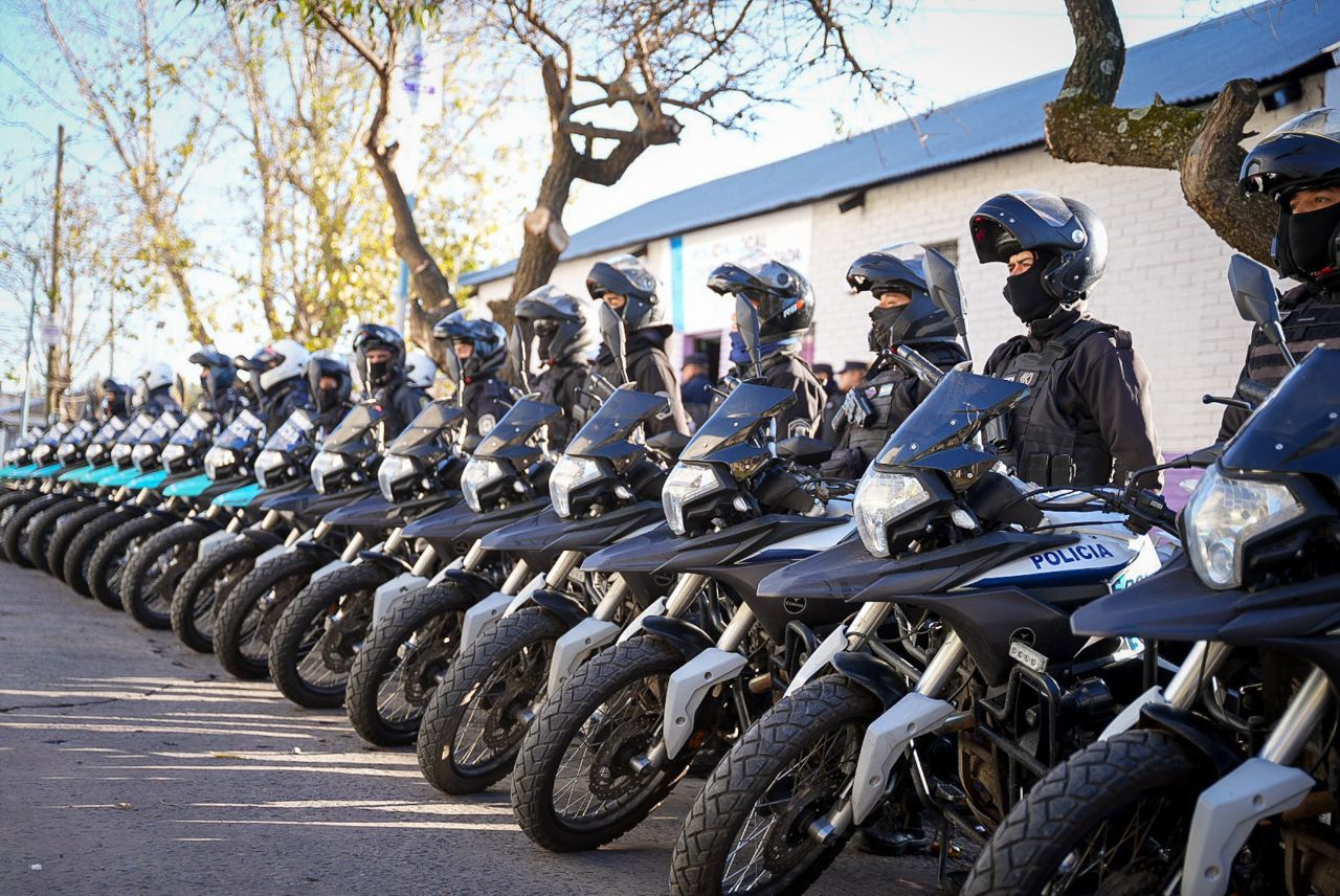 MAYRA INAUGURÓ LA NUEVA BASE OPERATIVA DE LA DIVISIÓN MOTORIZADA