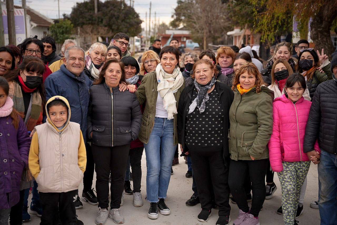 MAYRA SUPERVISÓ LOS AVANCES DE DISTINTAS OBRAS EN EZPELETA