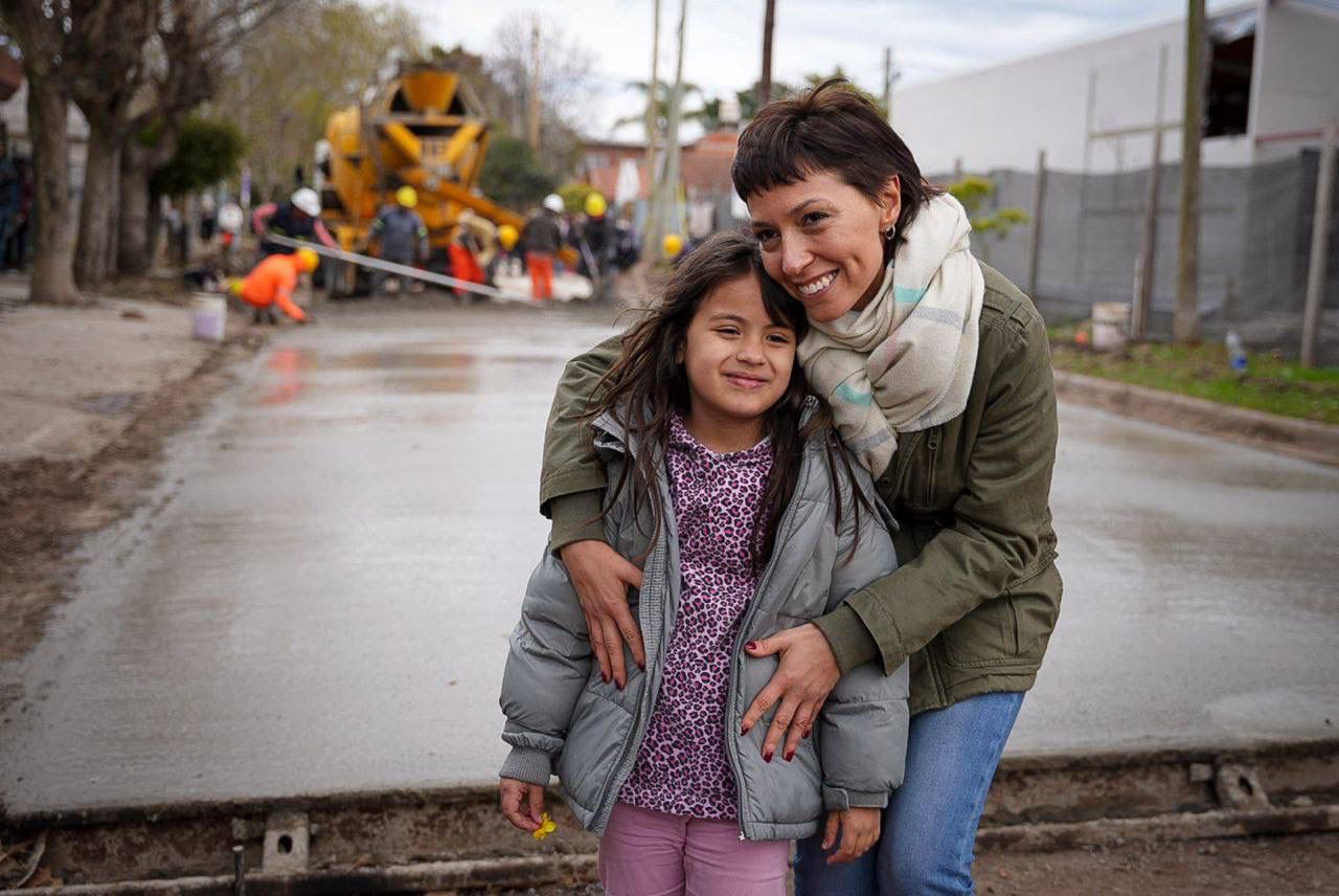 MAYRA SUPERVISÓ LOS AVANCES DE DISTINTAS OBRAS EN EZPELETA